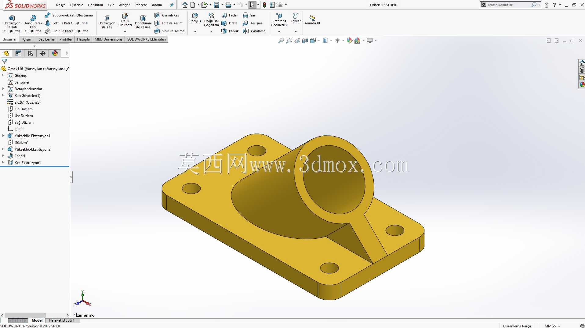 Solidworks?rnek?izim 116