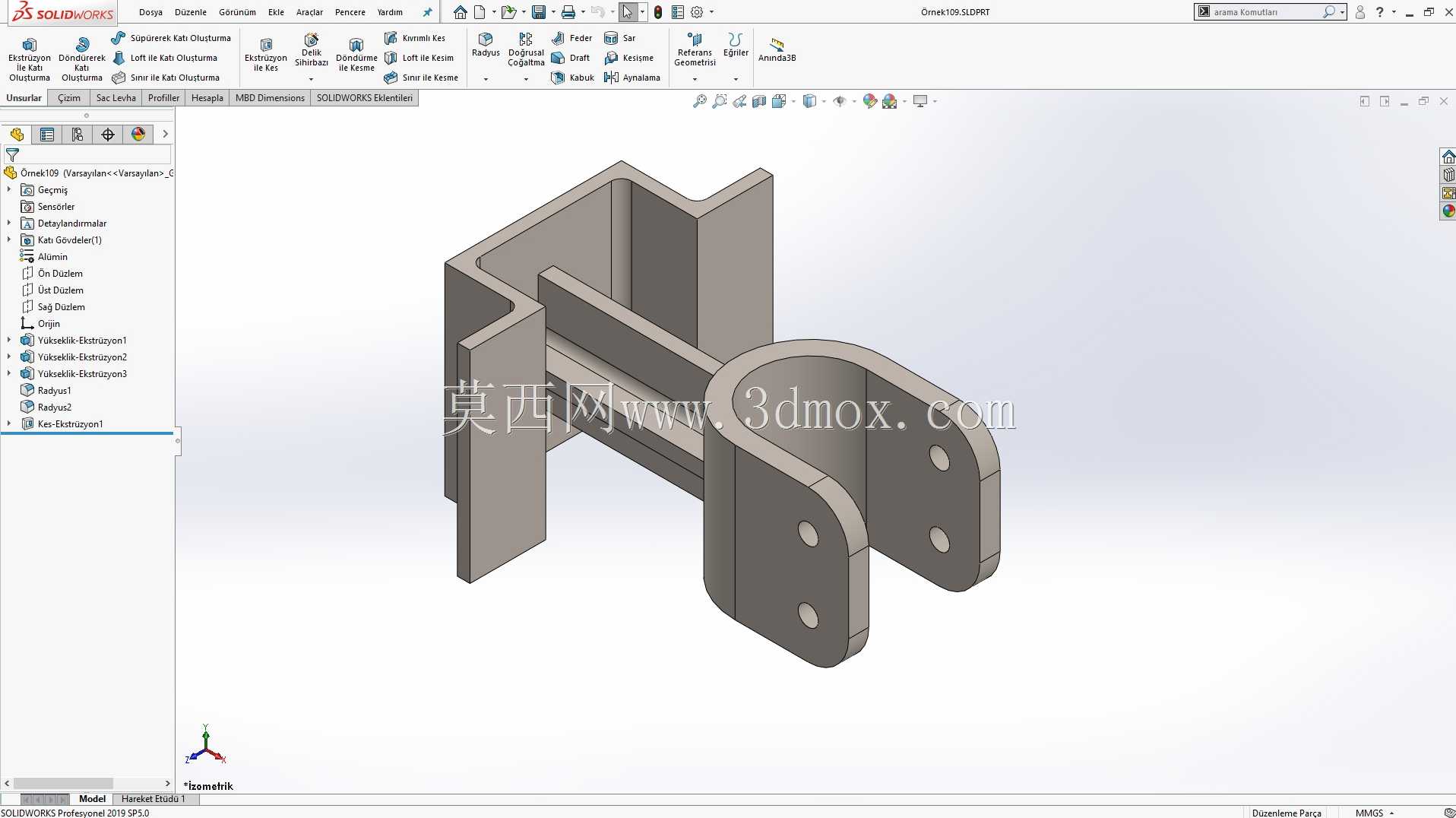 Solidworks?rnek?izim 109