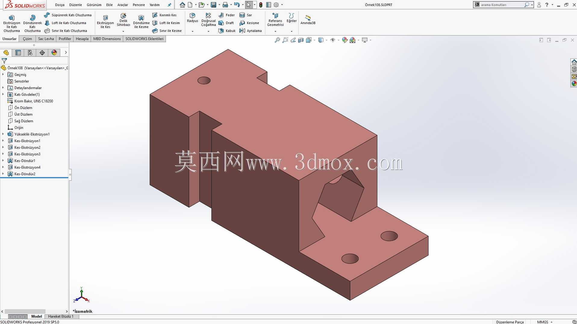 Solidworks?rnek?izim 108