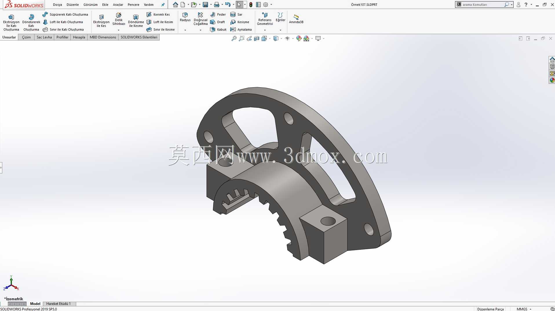 Solidworks?rnek?izim 107