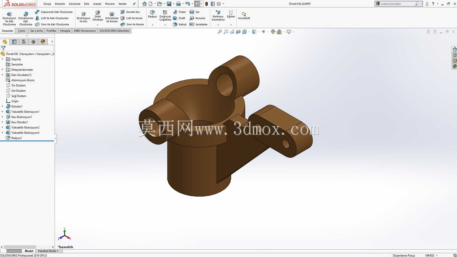 Solidworks?rnek?izim 106