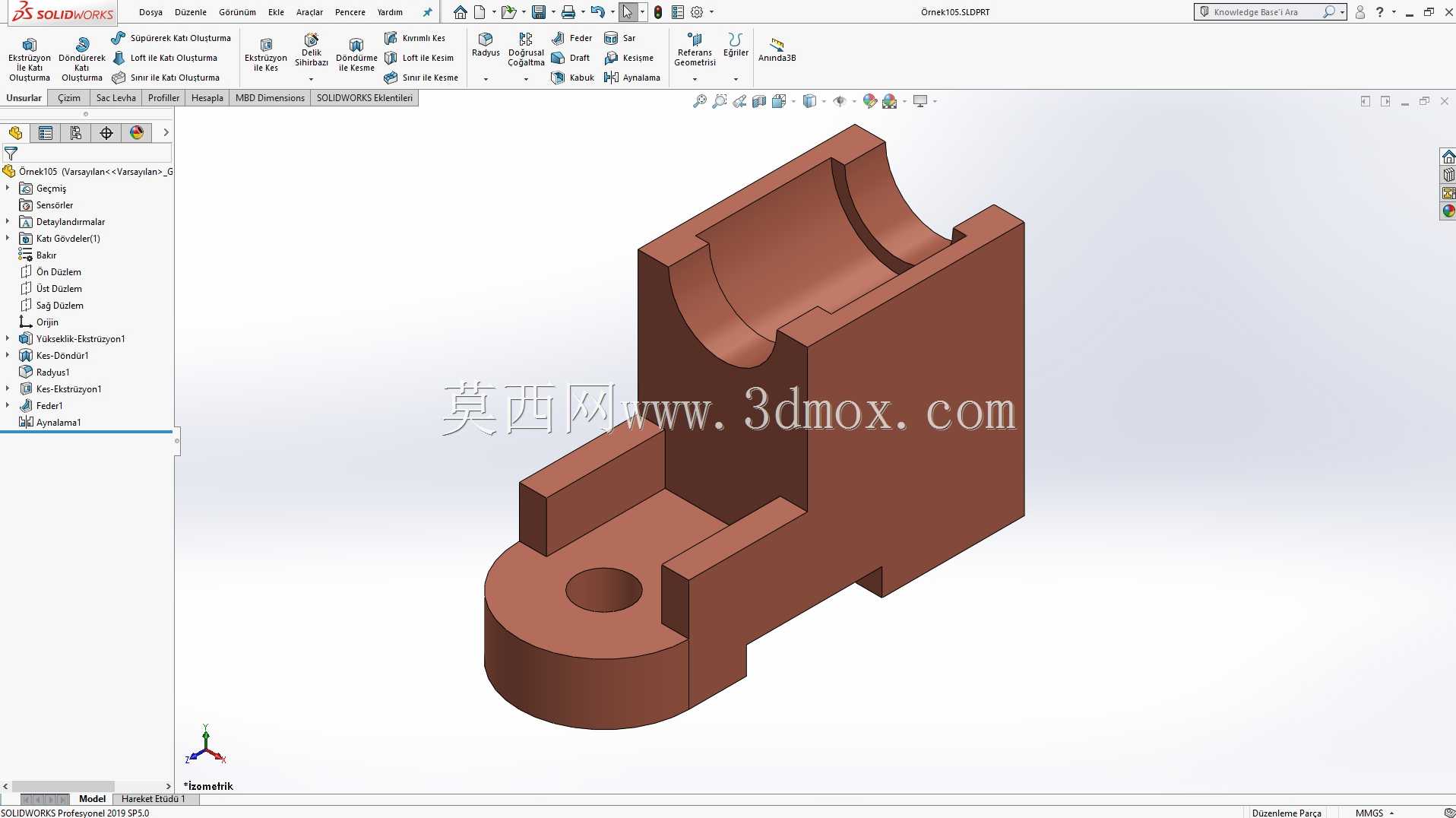 Solidworks?rnek?izim 105