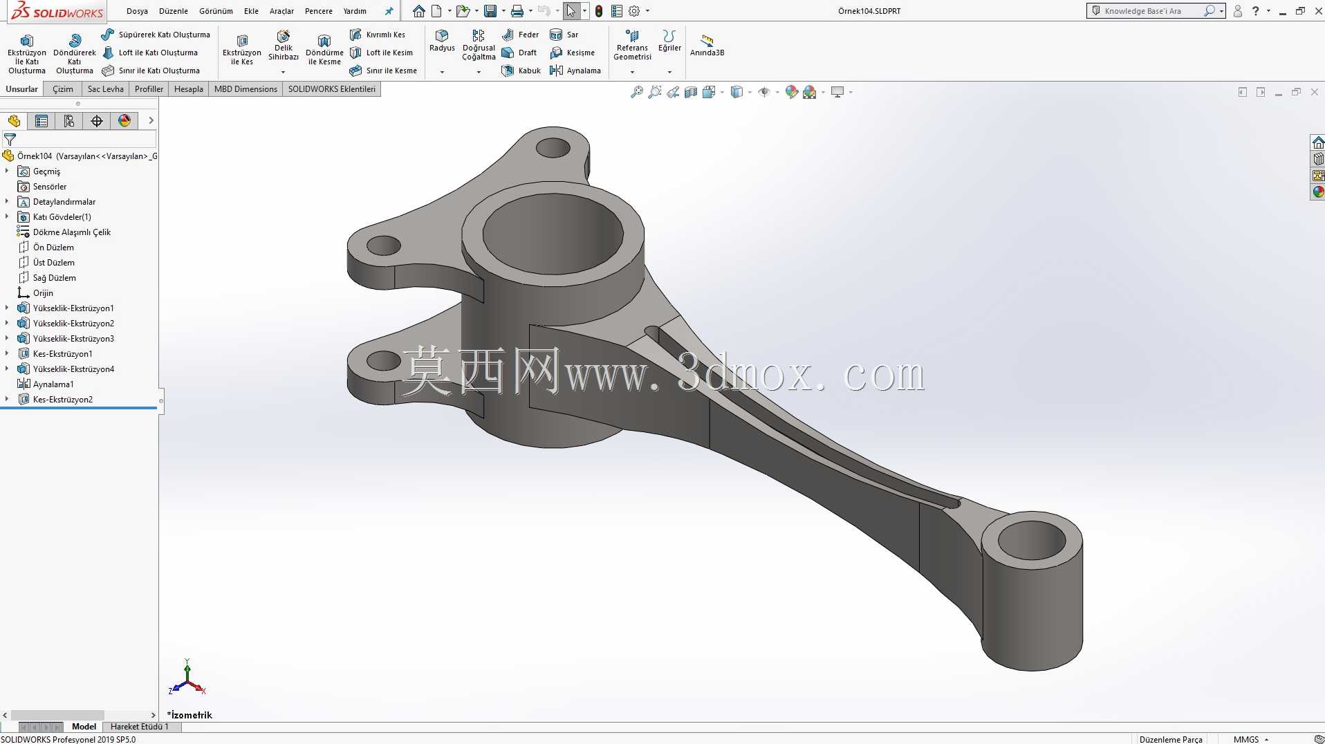 Solidworks?rnek?izim 104