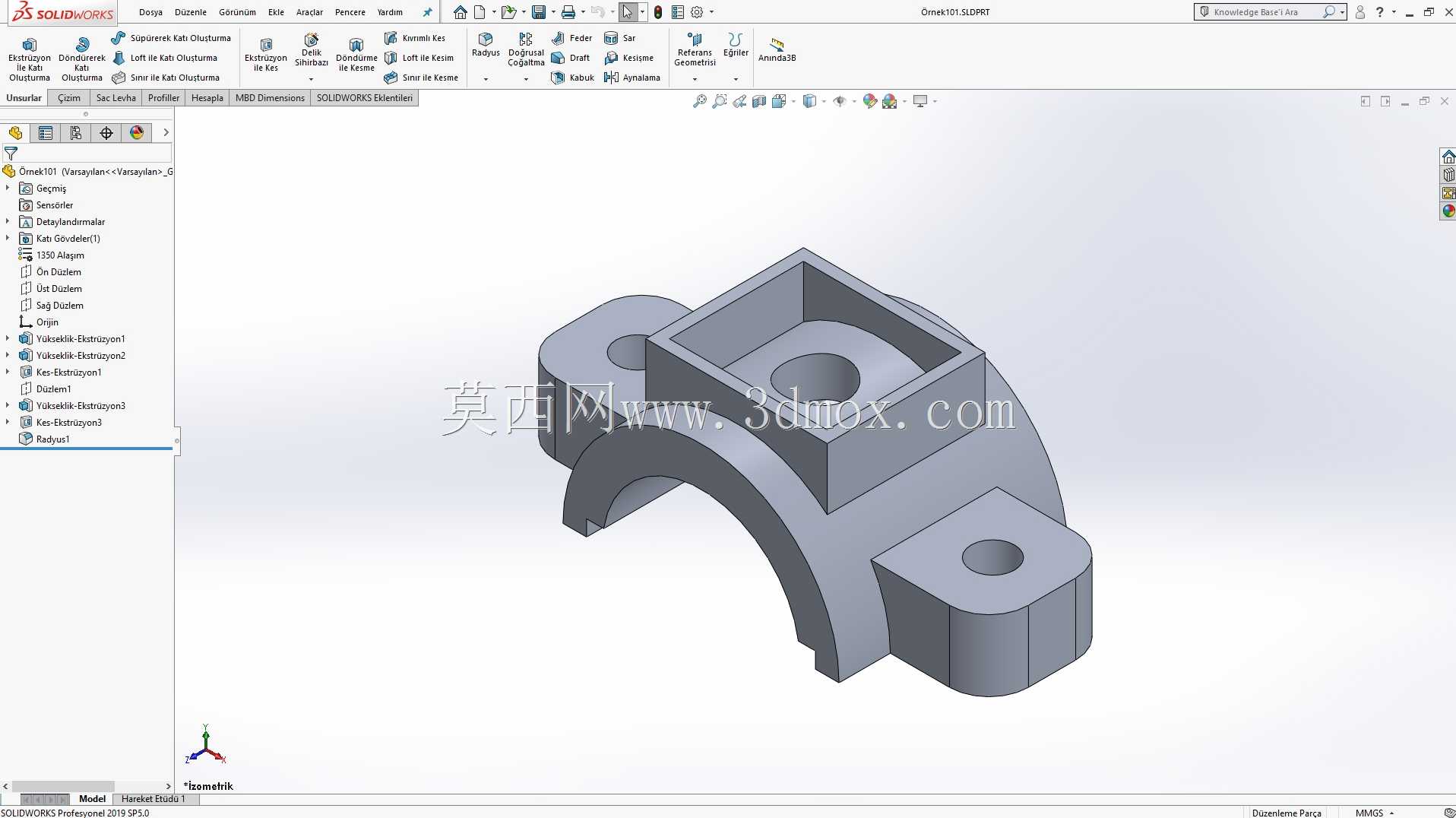 Solidworks?rnek?izim 101
