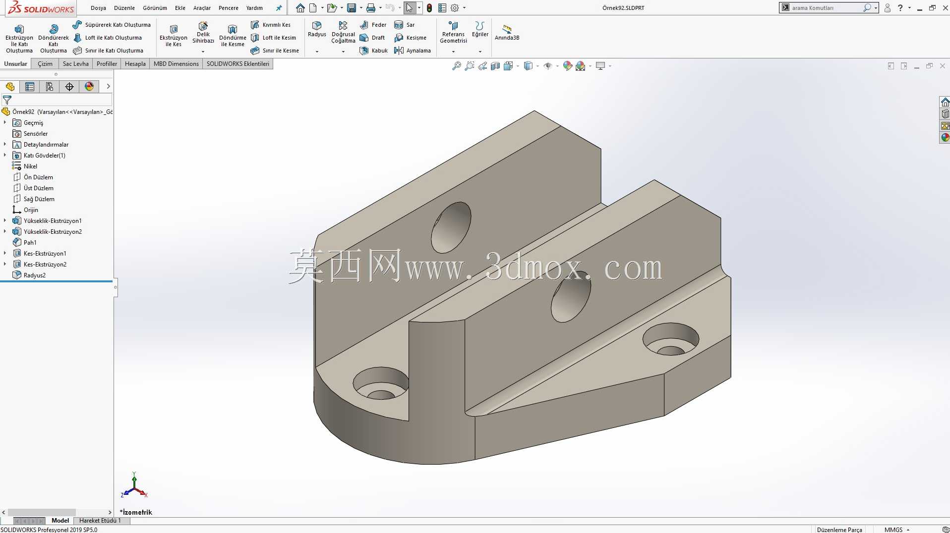 Solidworks?rnek?izim 92