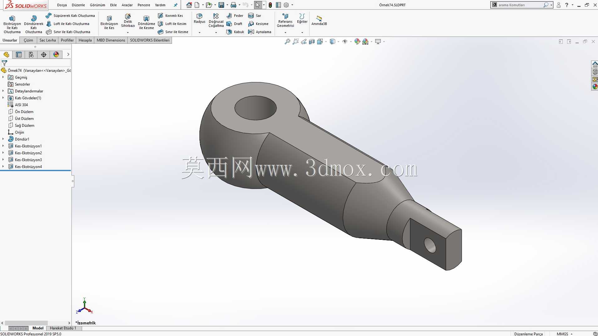 Solidworks?rnek?izim 74