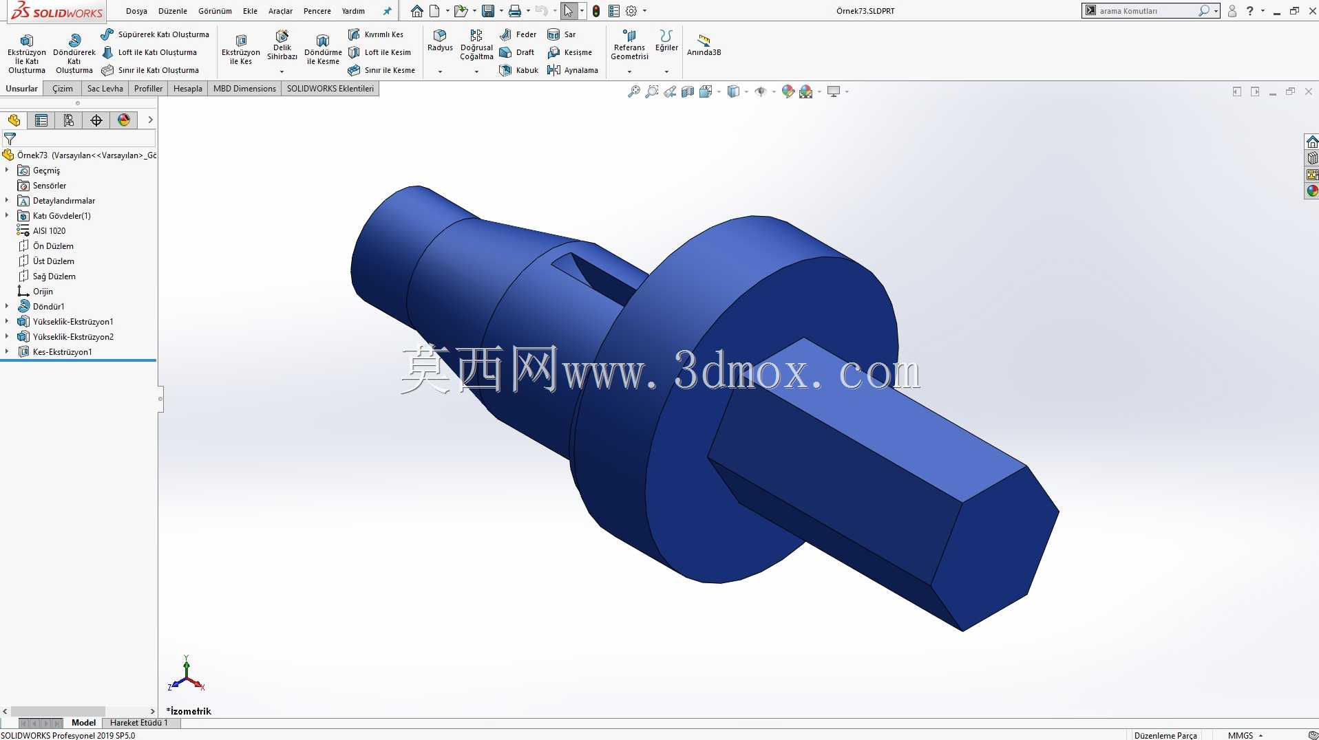 Solidworks?rnek?izim 73