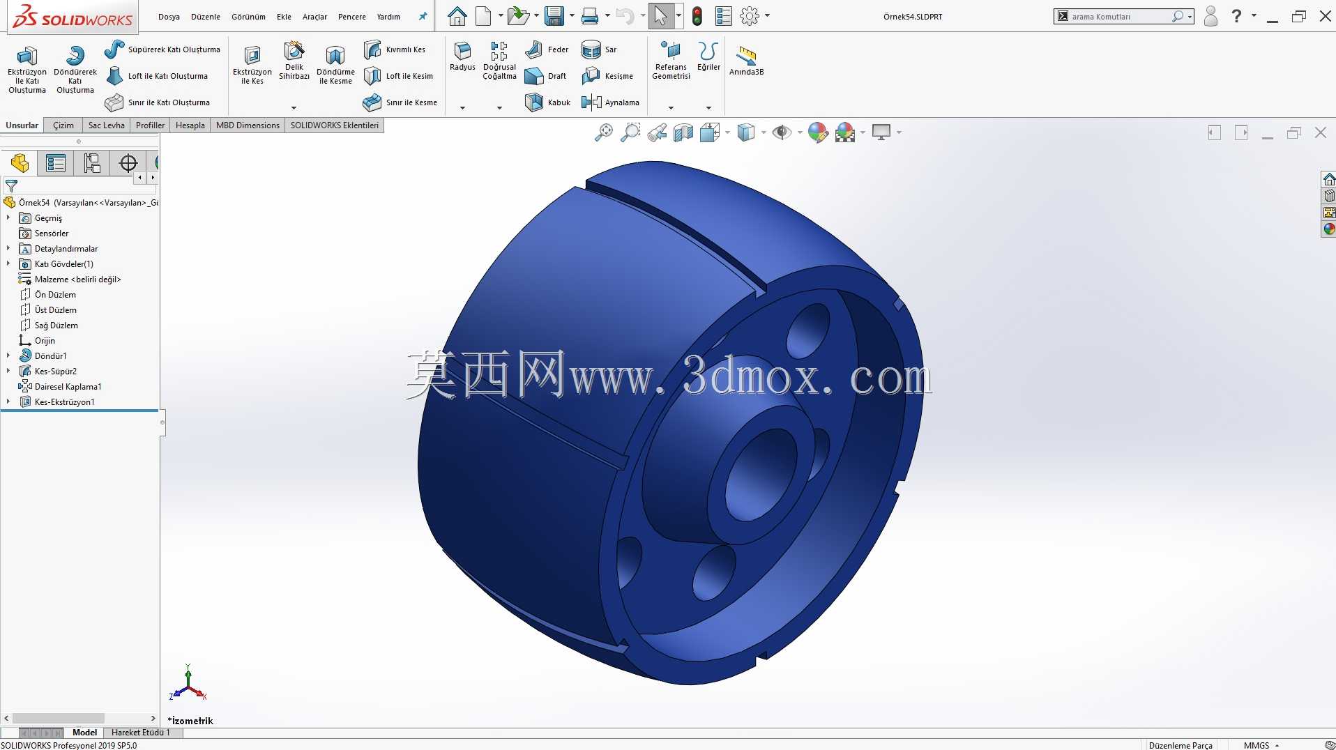 Solidworks?rnek?izim 54 Tekerlek