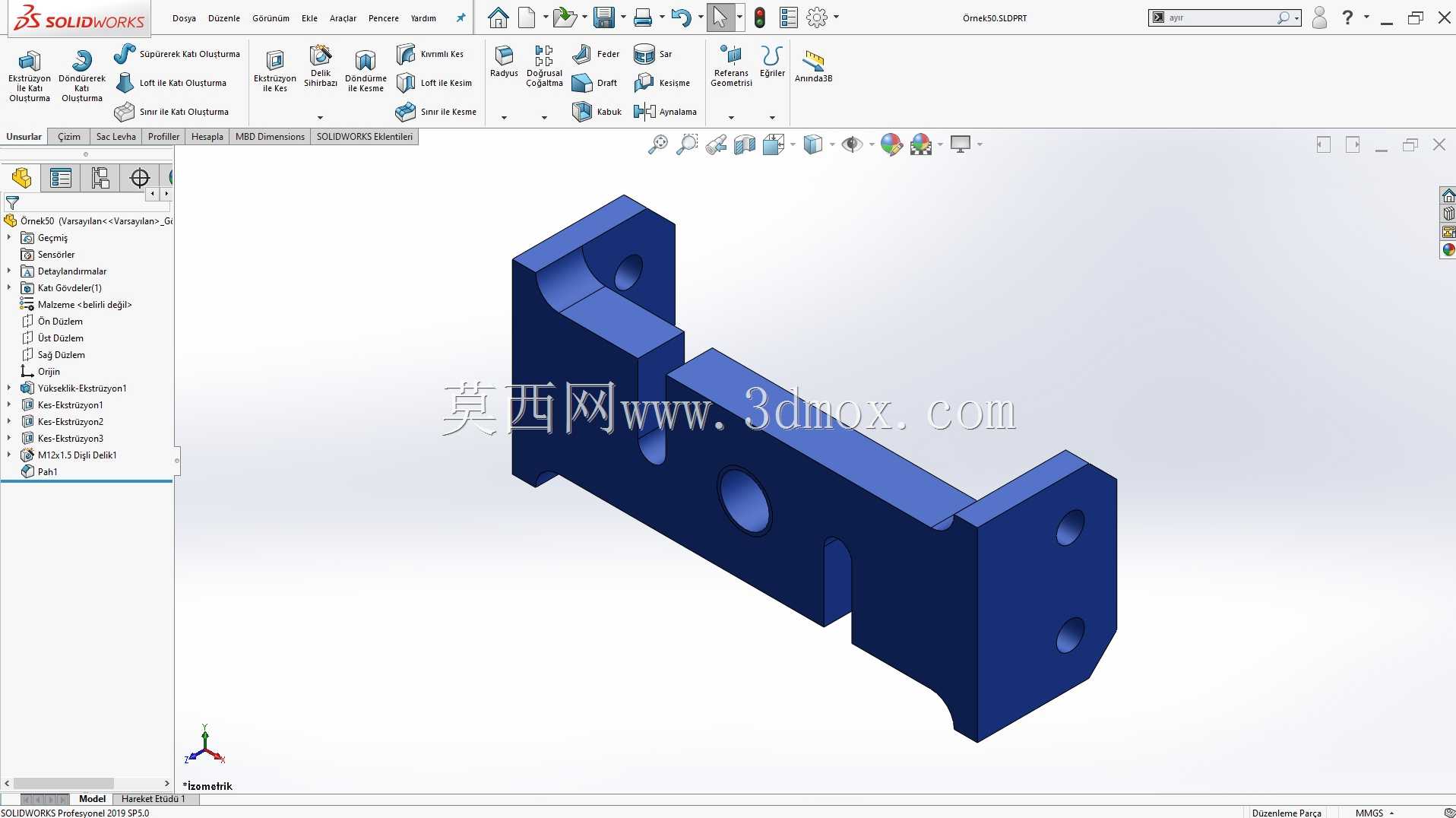 Solidworks?rnek?izim 50