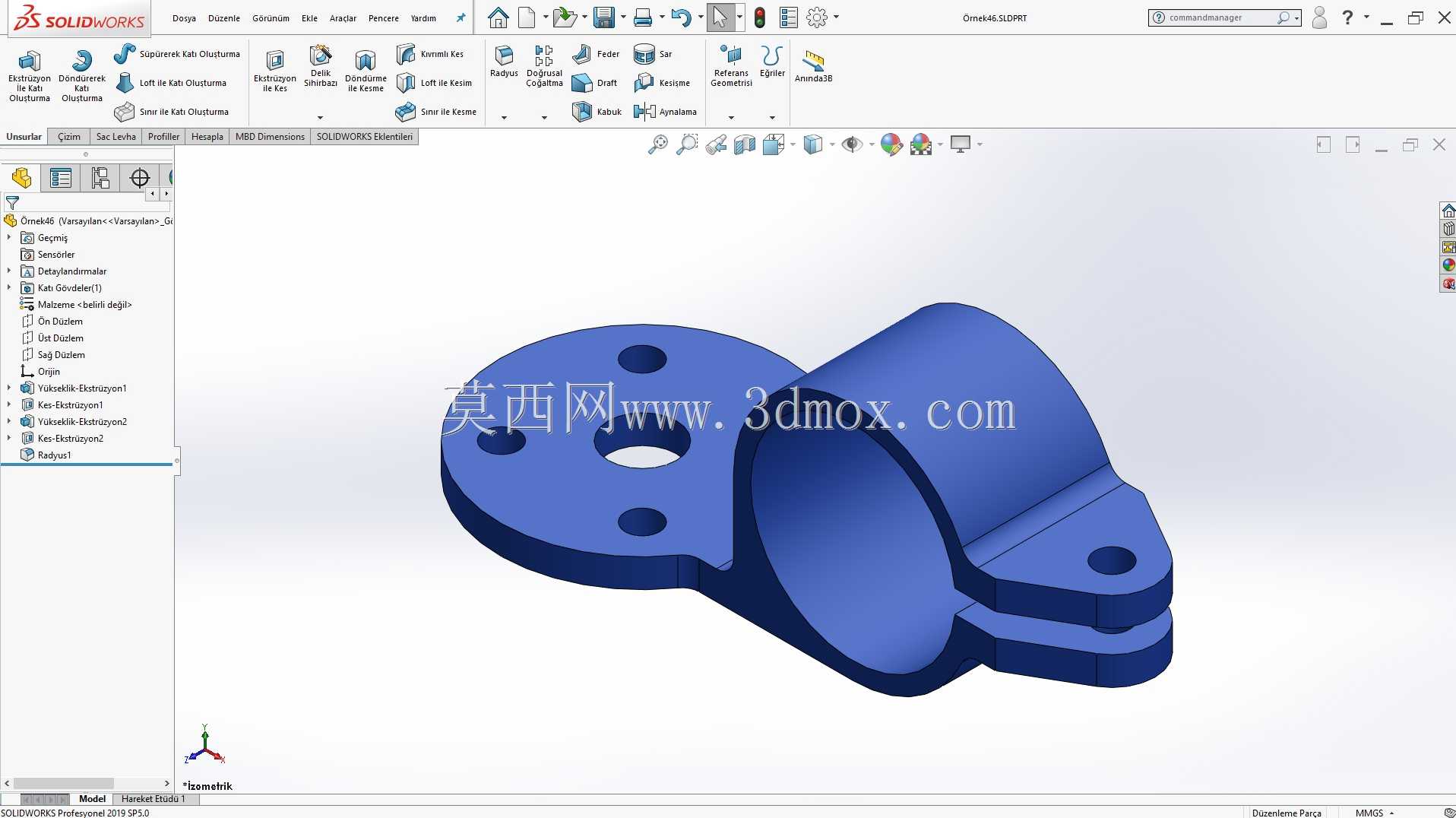 Solidworks?rnek?izim 46