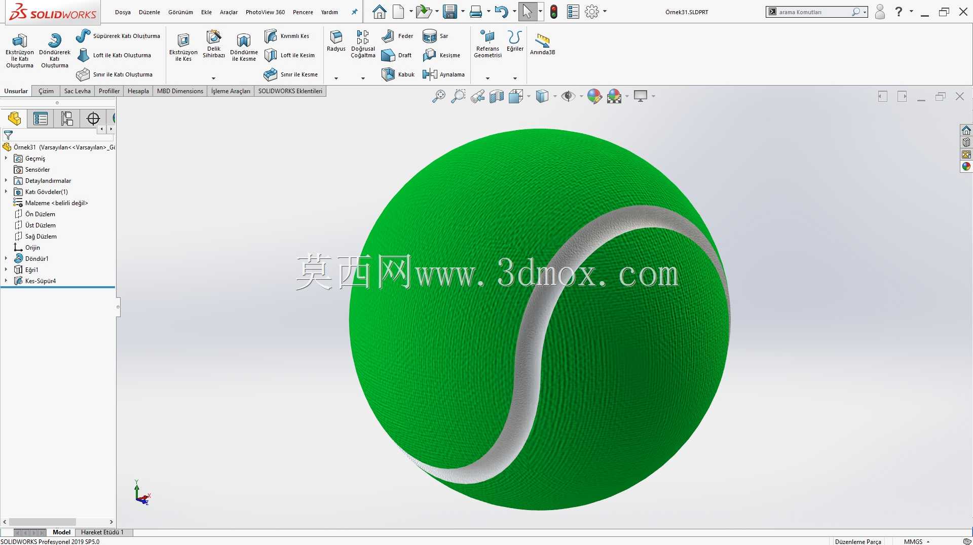 Solidworks?rnek?izim 31