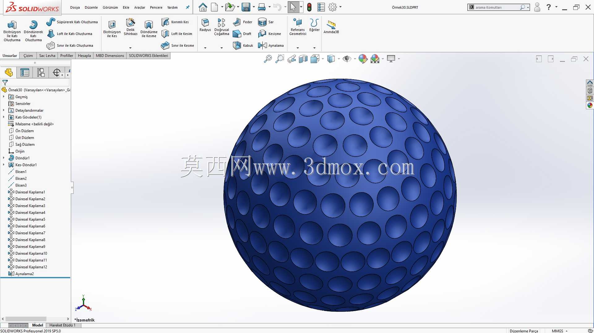 Solidworks?rnek?izim 30