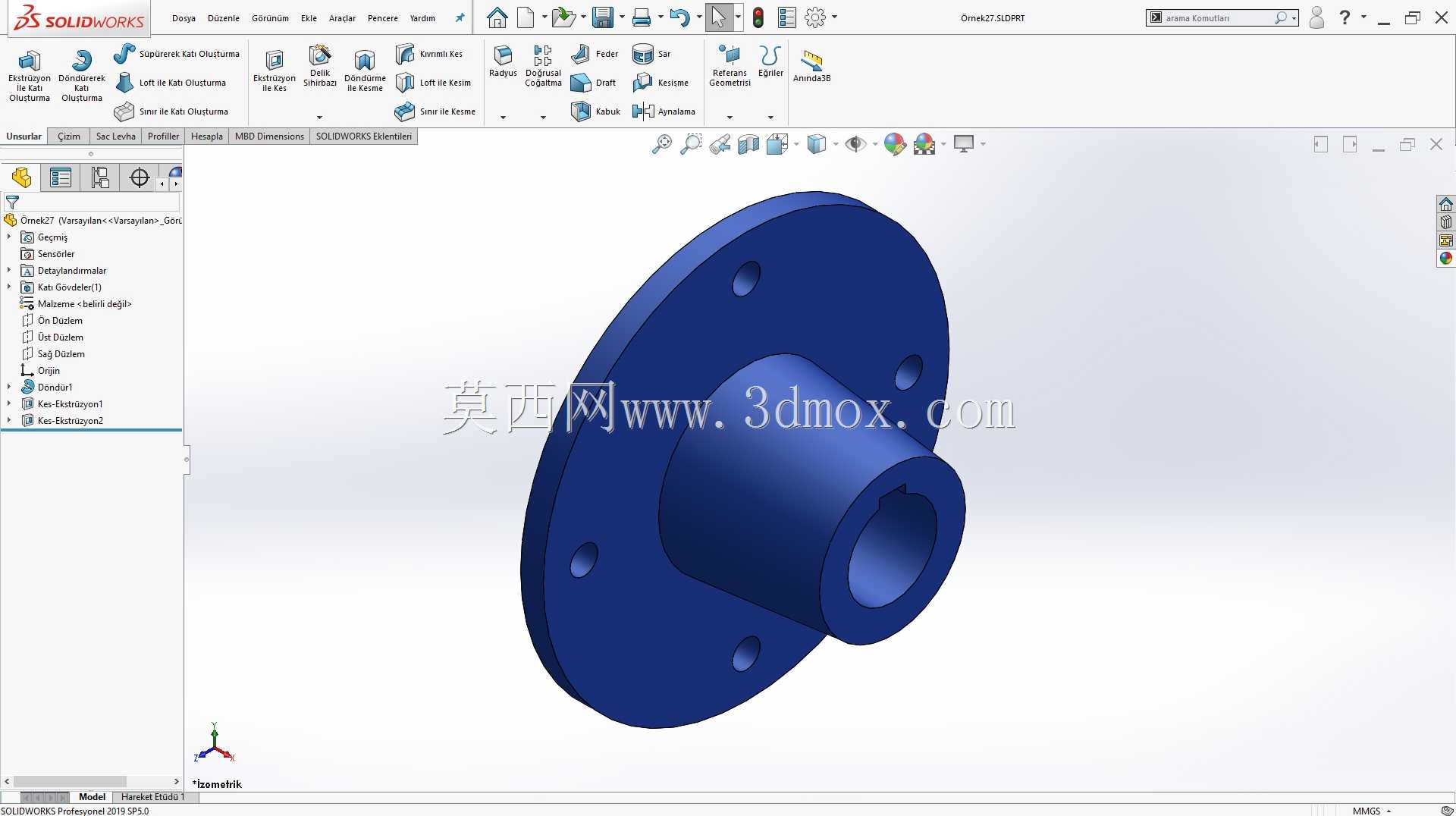 Solidworks?rnek?izim 27