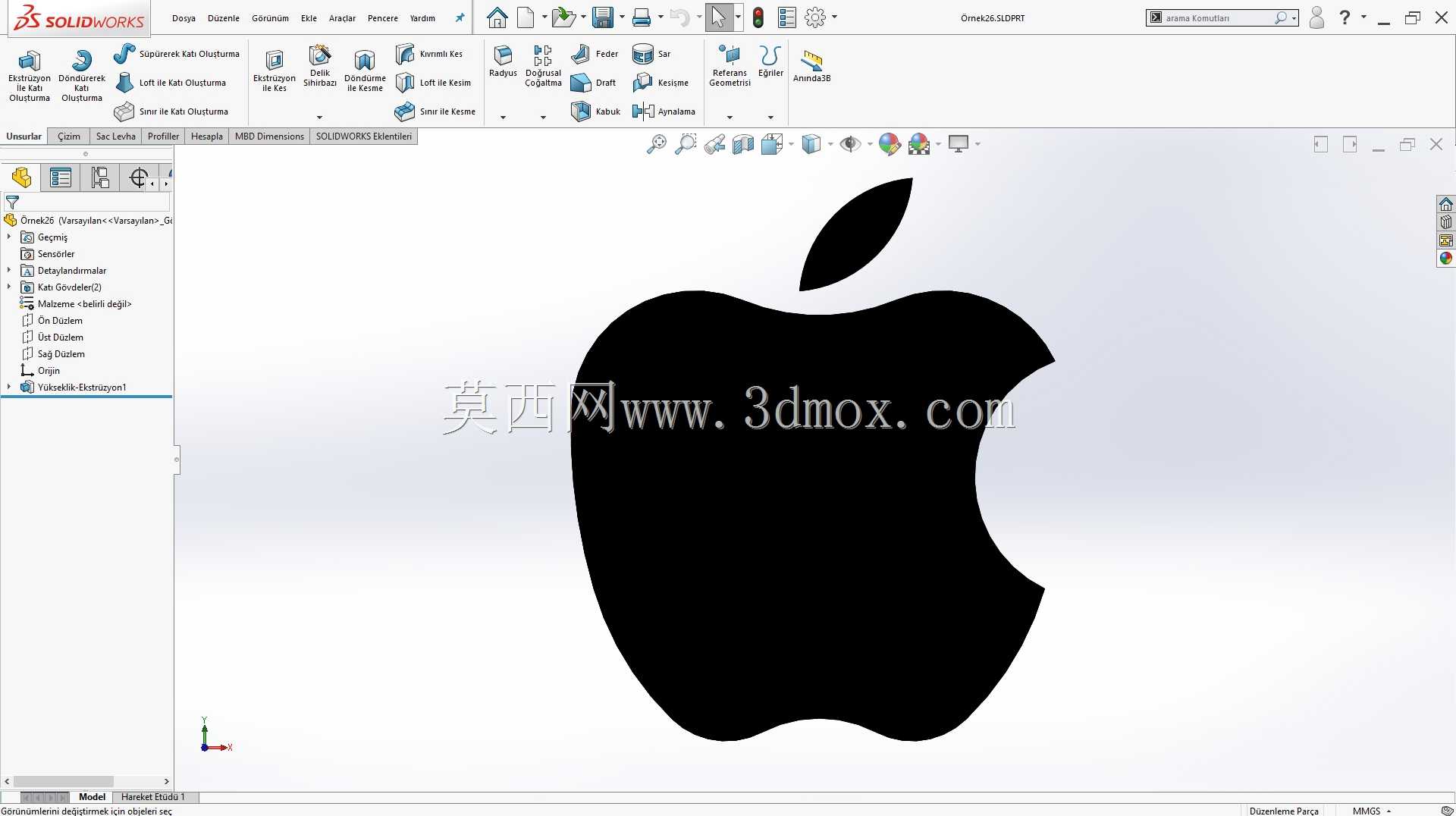 Solidworks?rnek?izim 26