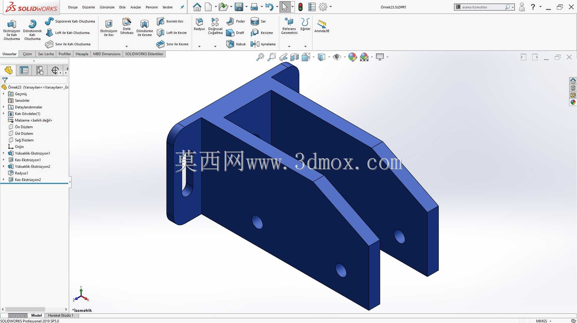 Solidworks?rnek?izim 23