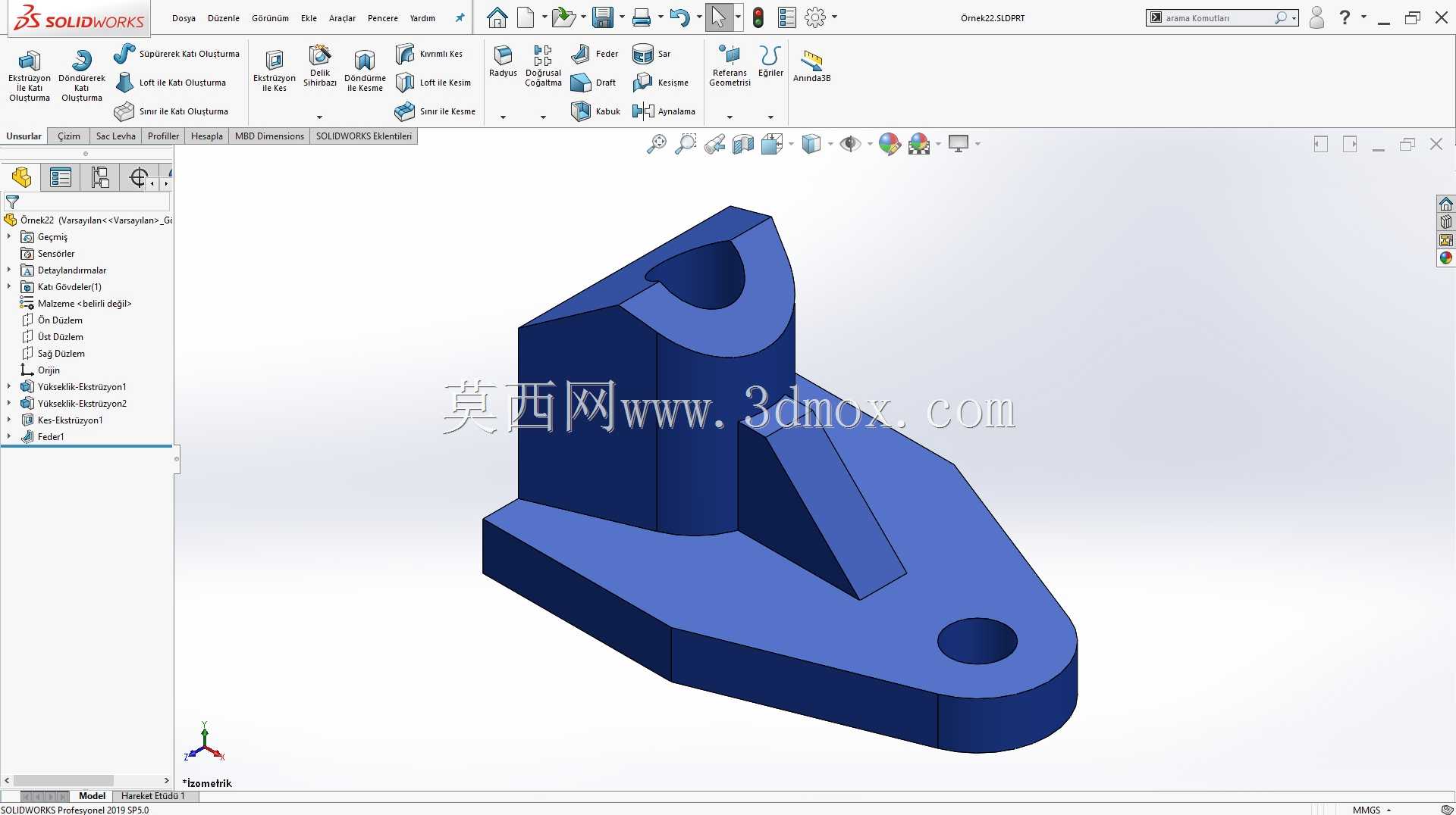 Solidworks?rnek?izim 22