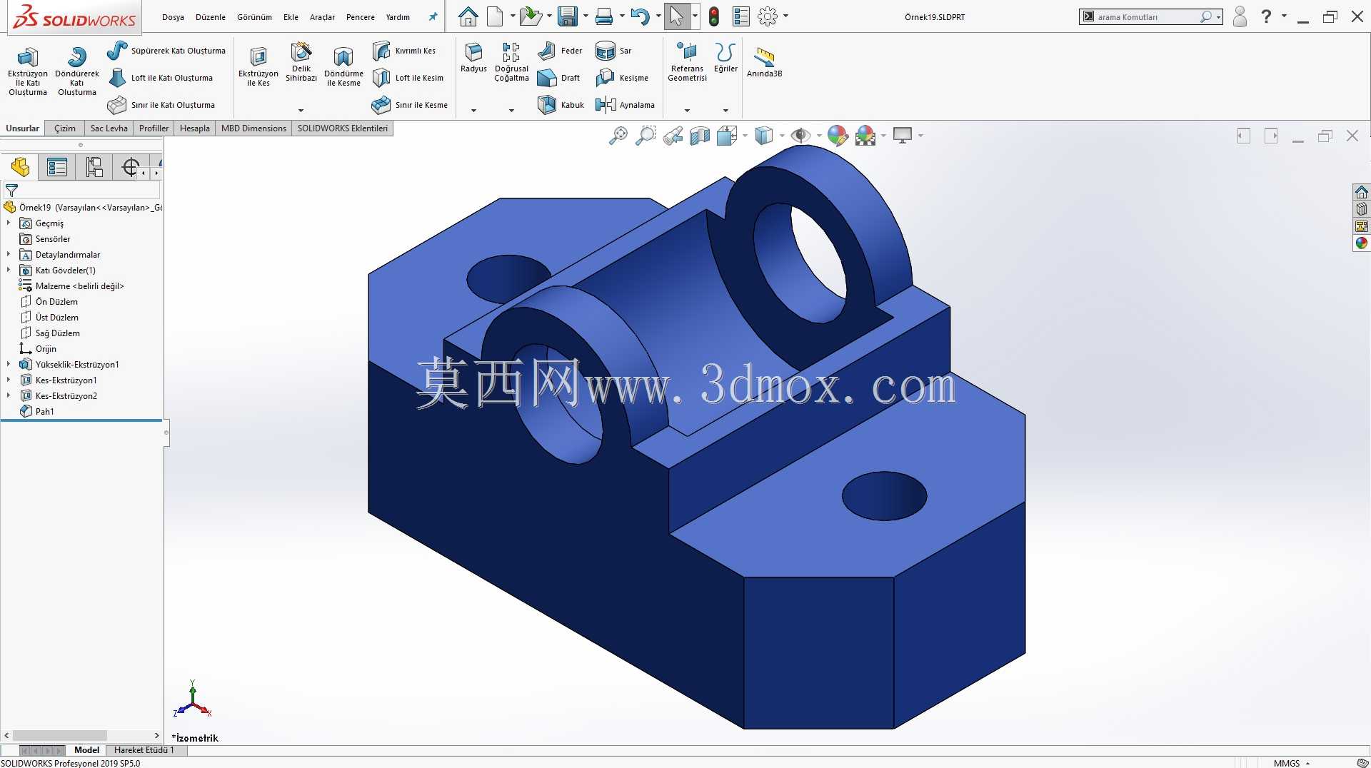 Solidworks?rnek?izim 19