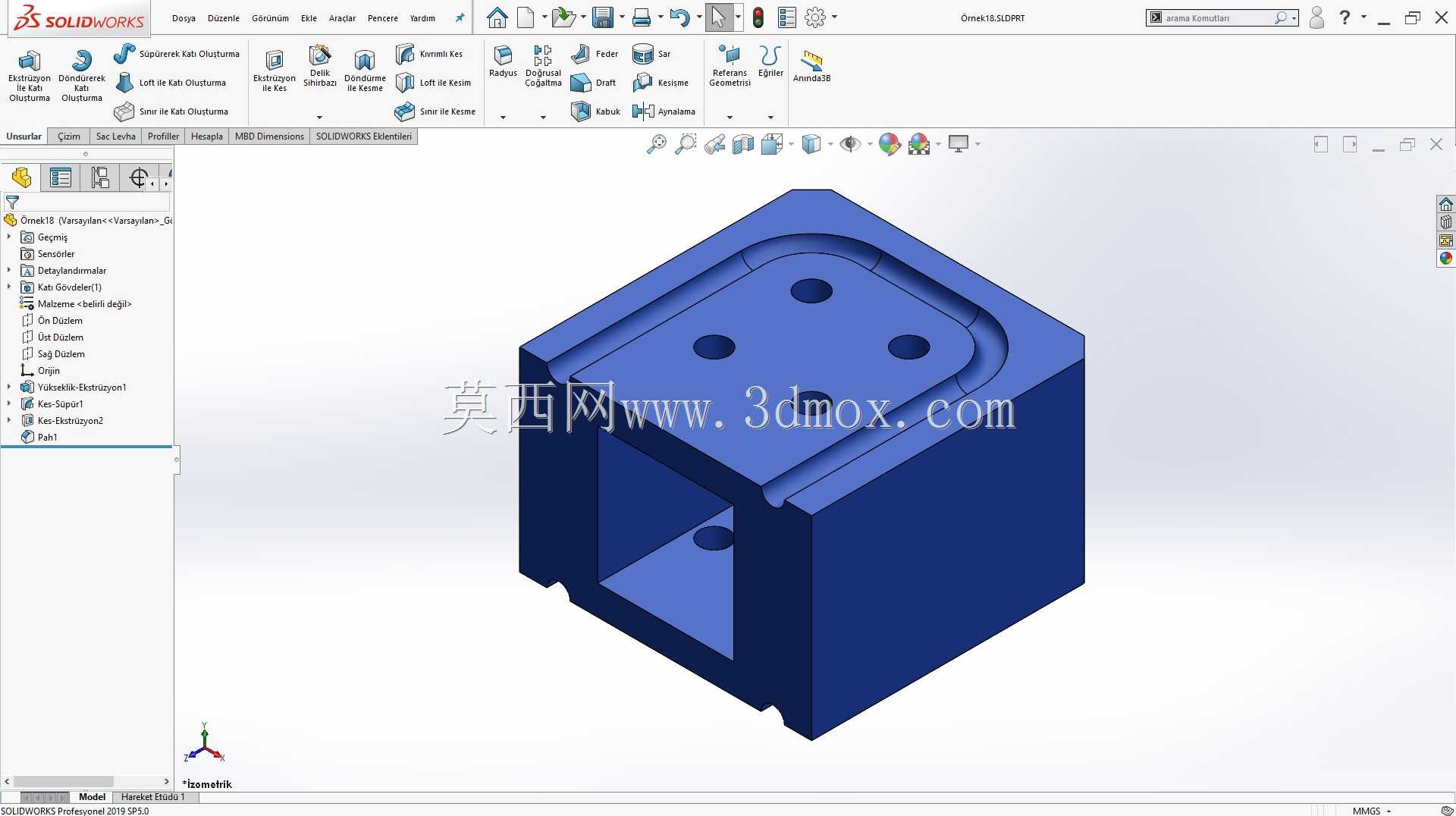 Solidworks?rnek?izim 18