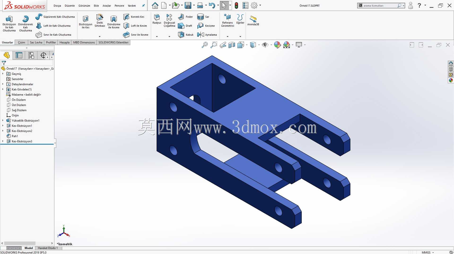 Solidworks?rnek?izim 17