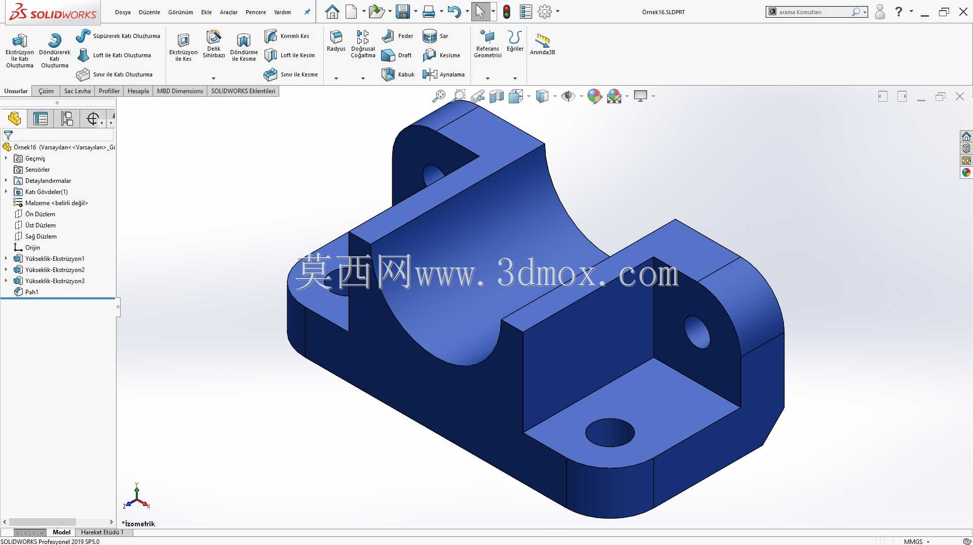 Solidworks?rnek?izim 16