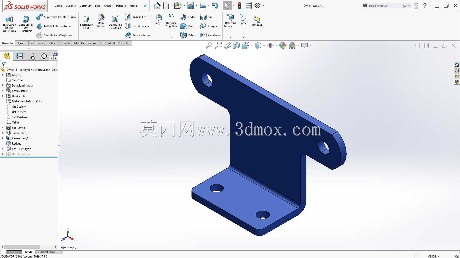 Solidworks?rnek?izim 15