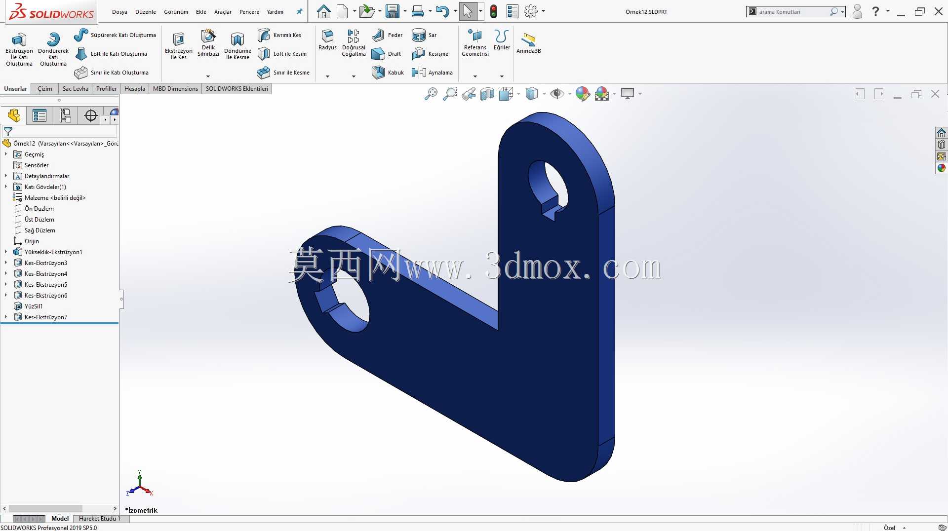 Solidworks?rnek?izim 12