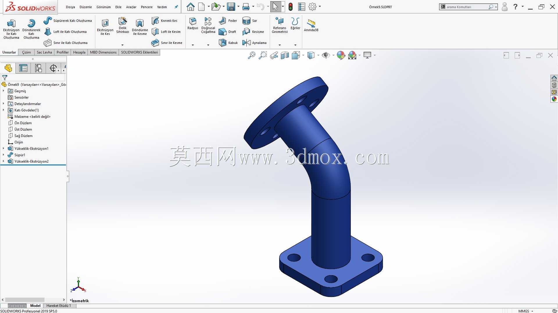 Solidworks?rnek?izim 9