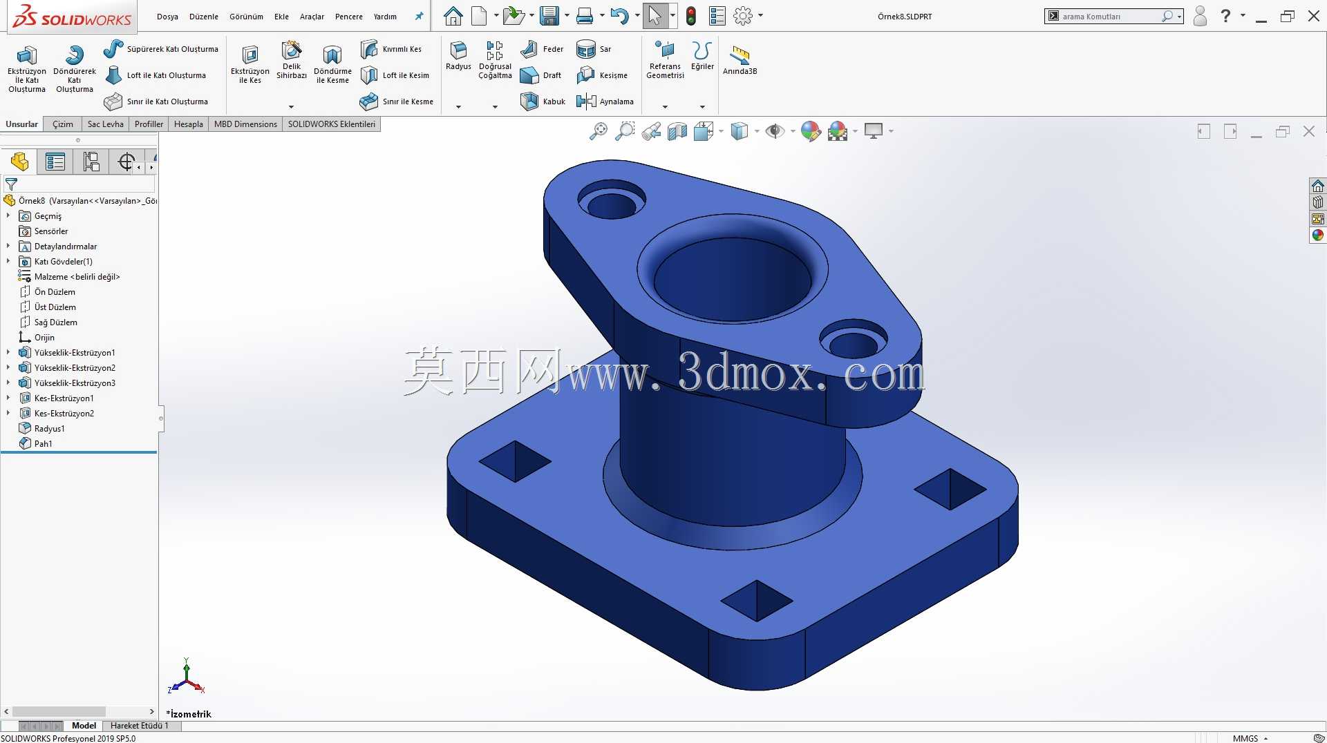 Solidworks?rnek?izim 8