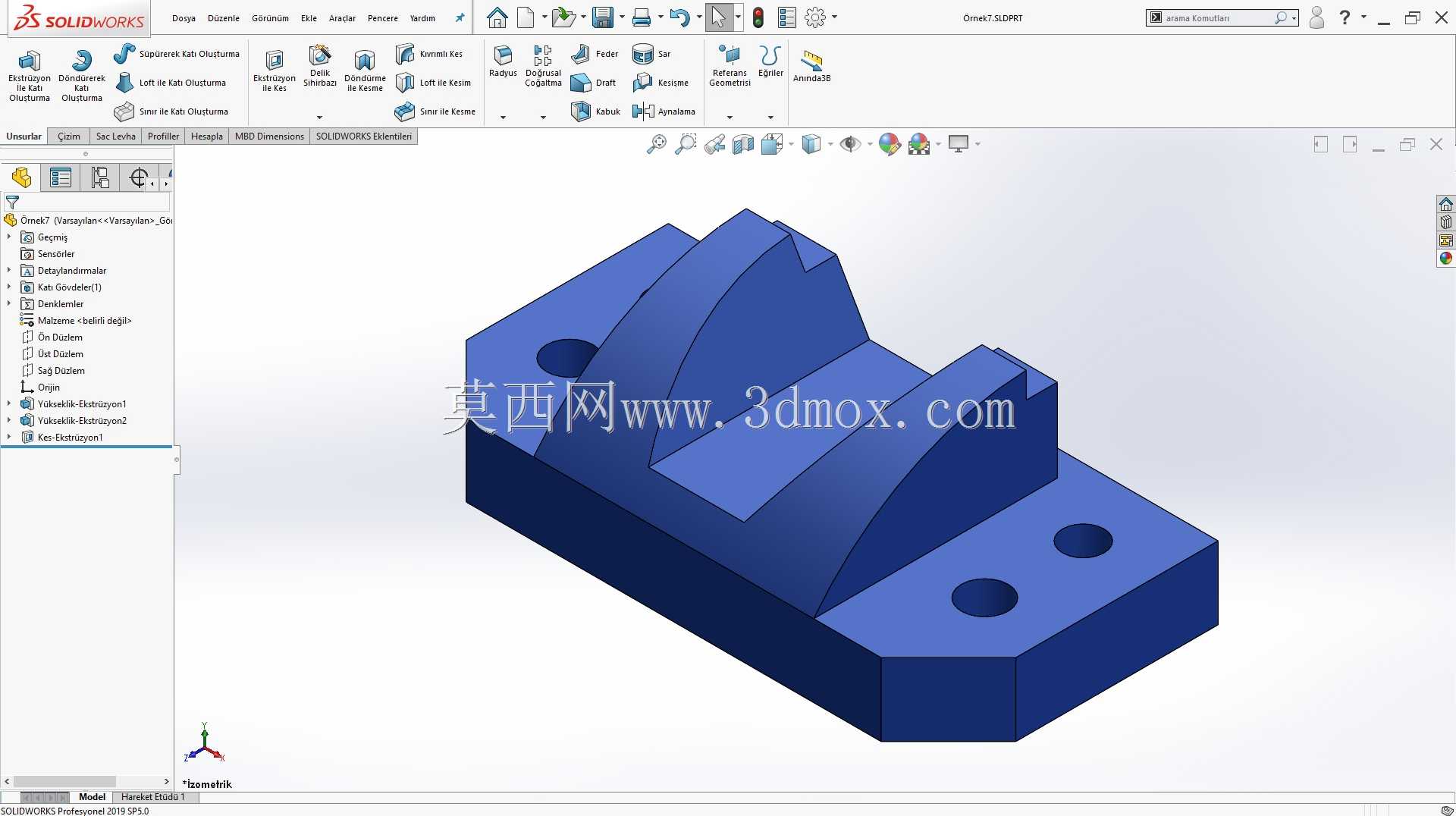 Solidworks?rnek?izim 7