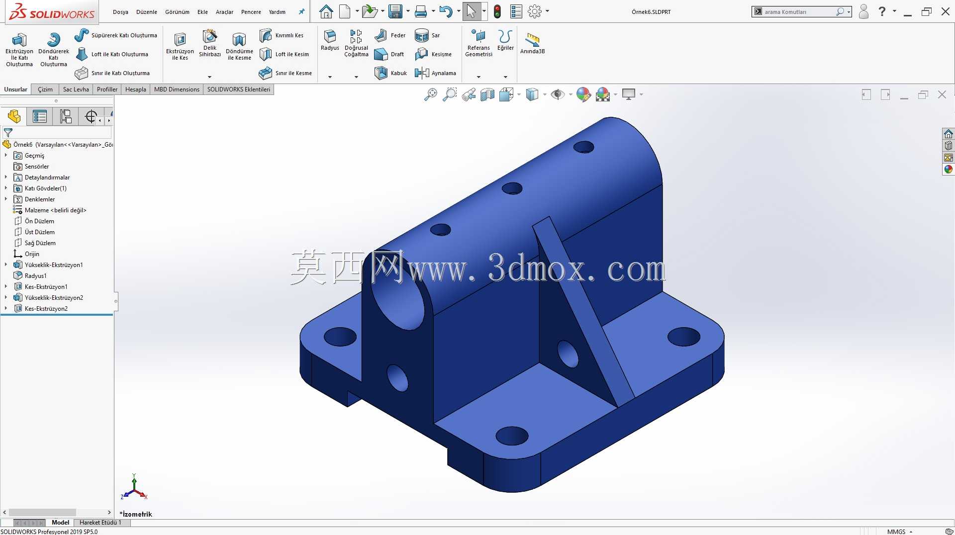 Solidworks?rnek?izim 6