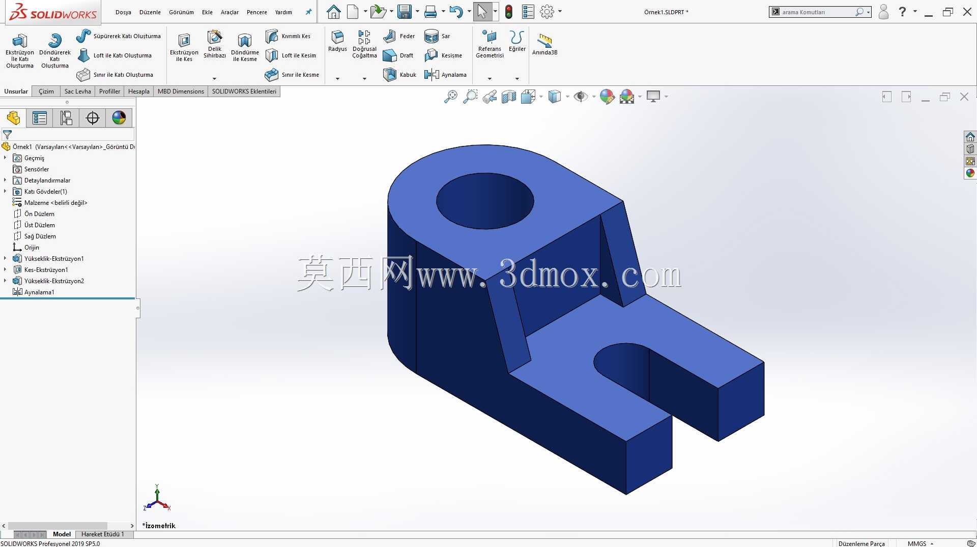 Solidworks?rnek?izim 1