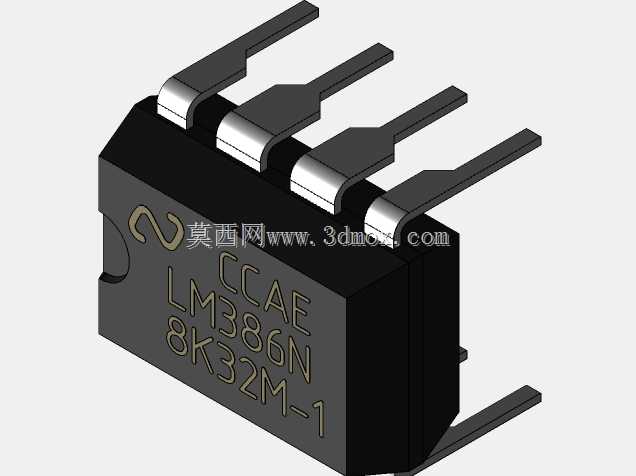 LM386 DIP8 P2,54