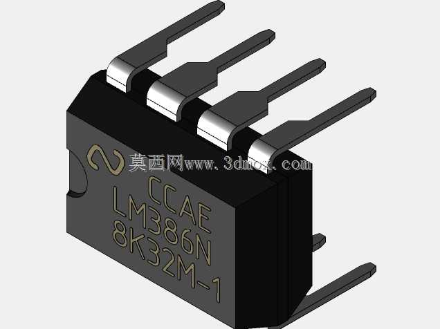 LM386 DIP8 P2,54