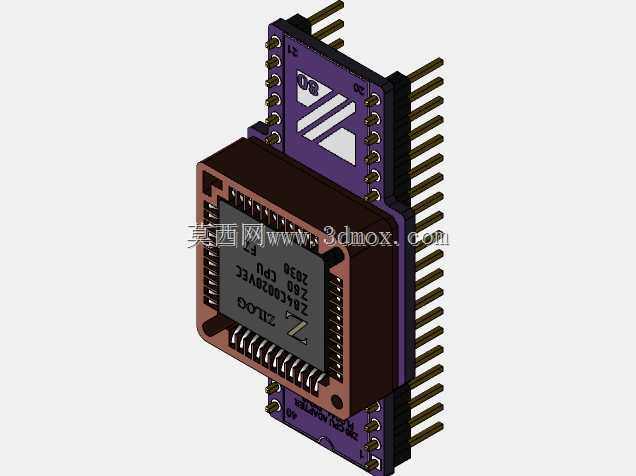 Z80 PLCC44 DIP P2,54适配器