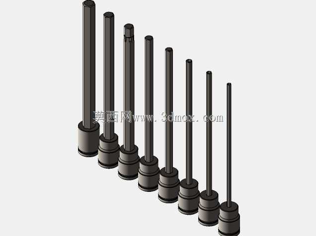 螺丝刀组,六角,Torx SAE-MET 3DP