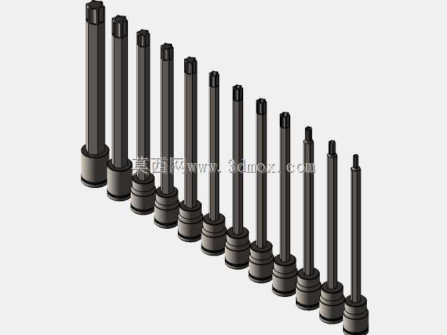 螺丝刀组,六角,Torx SAE-MET 3DP