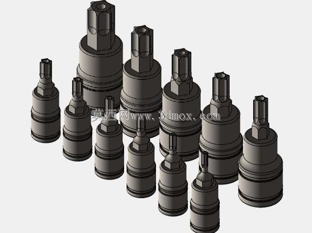 Carlyle Torx驱动程序集3DP