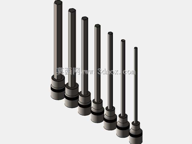 Carlyle METRIC六角驱动程序集托盘3DP