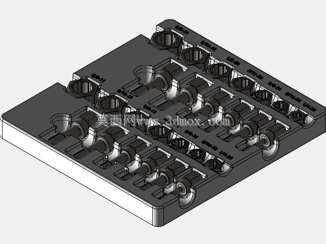 Lang Tools Re-Threader工具包托盘SAE 3DP