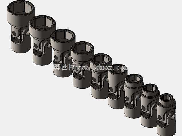 Tekton通用接头插座托架MET\u0026 SAE 3DP