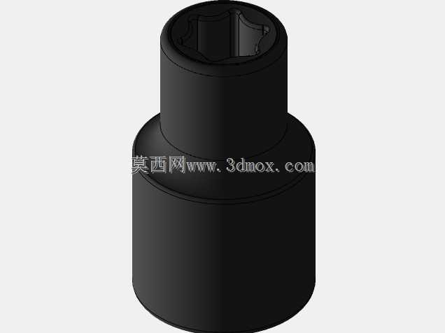 CARL-0001-000 Rev A Carlyle外部星形冲击插座3DP