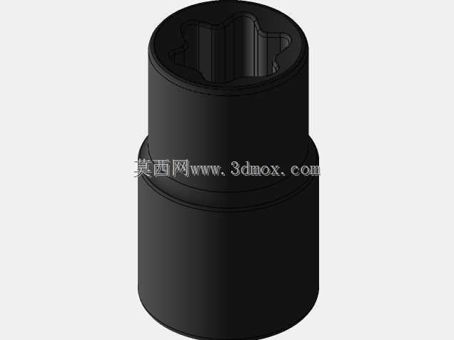 CARL-0001-000 Rev A Carlyle外部星形冲击插座3DP