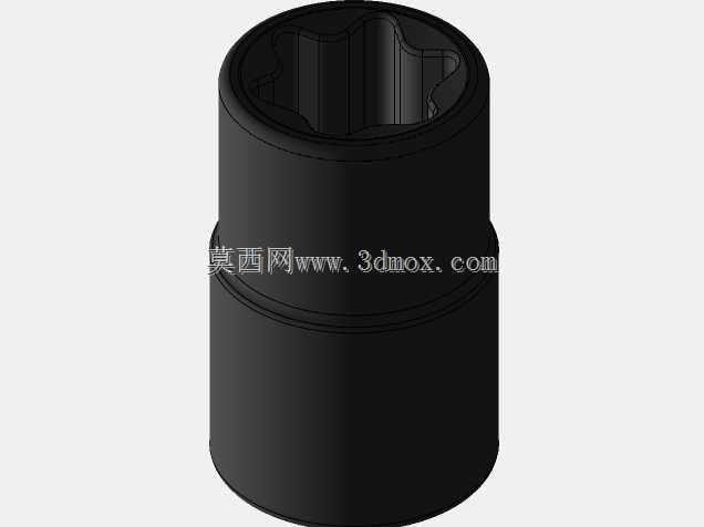 CARL-0001-000 Rev A Carlyle外部星形冲击插座3DP