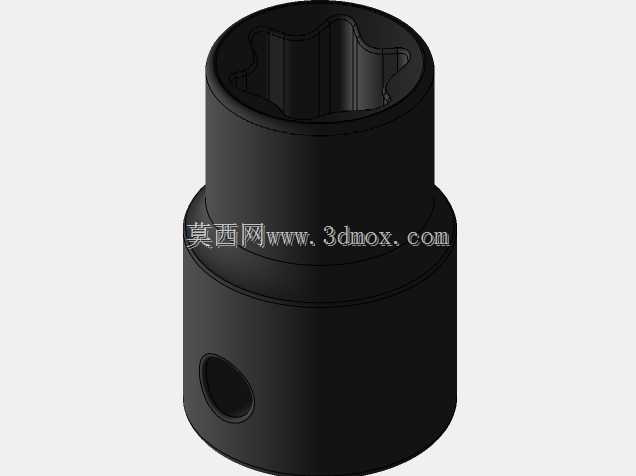 CARL-0001-000 Rev A Carlyle外部星形冲击插座3DP