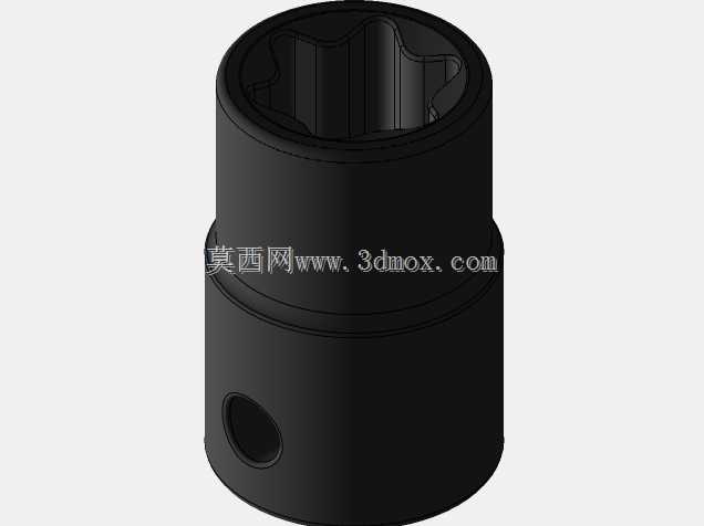 CARL-0001-000 Rev A Carlyle外部星形冲击插座3DP