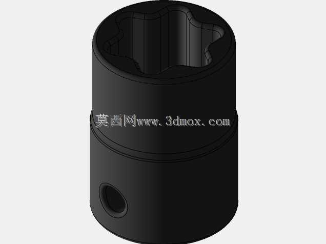 CARL-0001-000 Rev A Carlyle外部星形冲击插座3DP