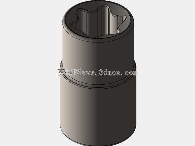 CARL-0001-000 Rev A Carlyle外部星形冲击插座3DP