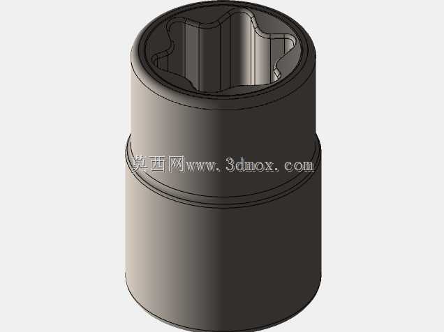 CARL-0001-000 Rev A Carlyle外部星形冲击插座3DP