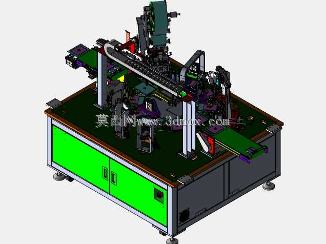 工业3D模型全自动PCM压纸机