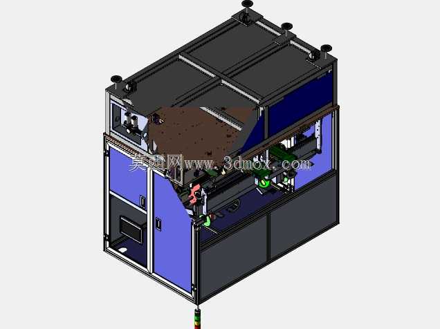工业3D模型易撕胶带装置